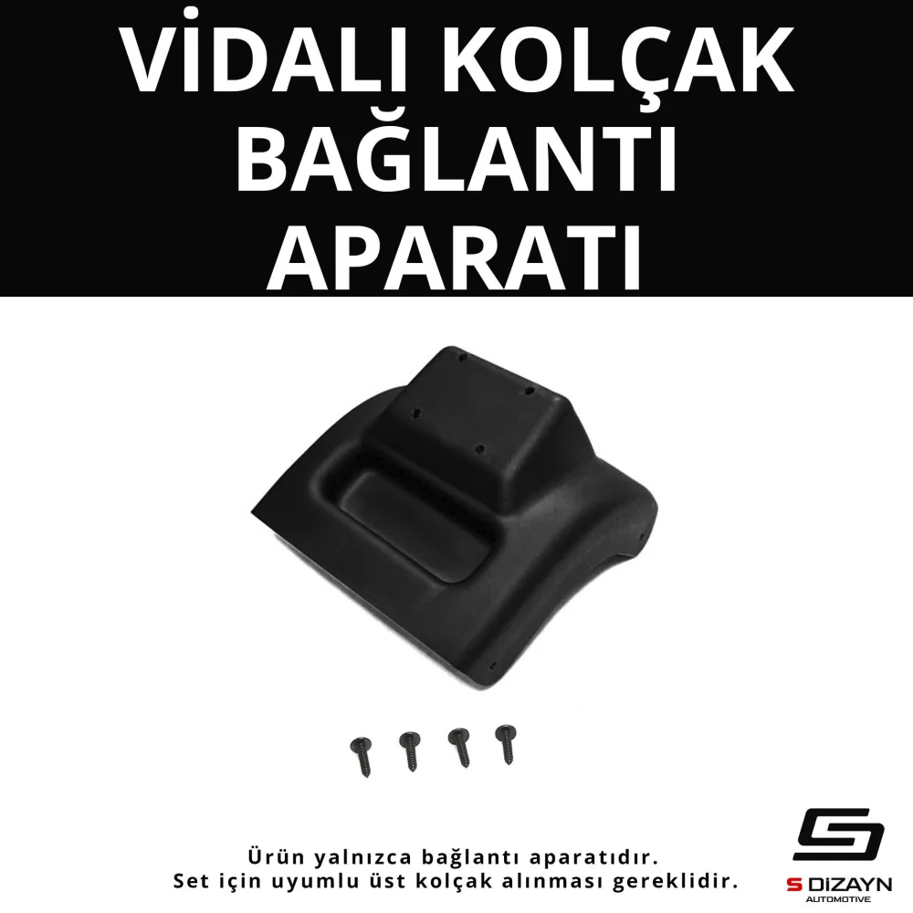 Drs Tuning Ford Focus 2 ABS Vidalı Kol Dayama Kolçak Alt Adaptör 2005-2011 A+Kalite