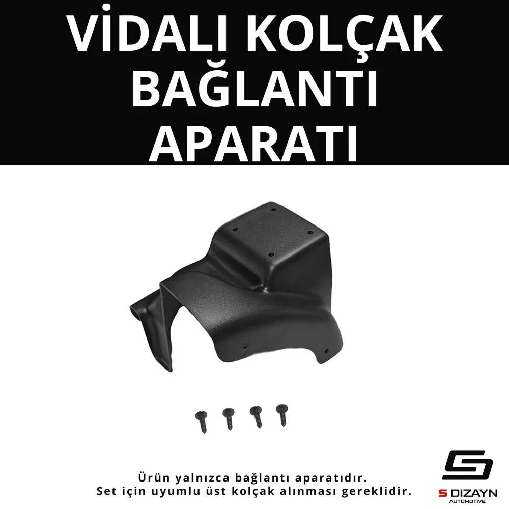 Drs Tuning Renault Megane 3 ABS Vidalı Kol Dayama Kolçak Alt Adaptör 2012-2016 A+Kalite
