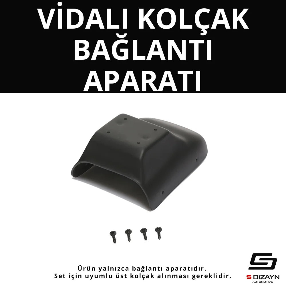 Drs Tuning Peugeot 208 ABS Vidalı Kol Dayama Kolçak Alt Adaptör 2012-2019 A+Kalite