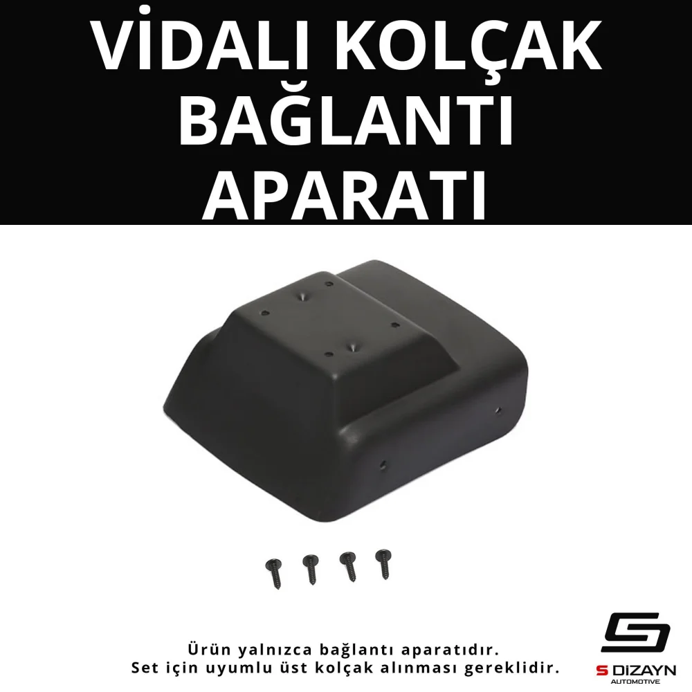 Drs Tuning Opel Astra H ABS Vidalı Kol Dayama Kolçak Alt Adaptör 2004-2009 A+Kalite