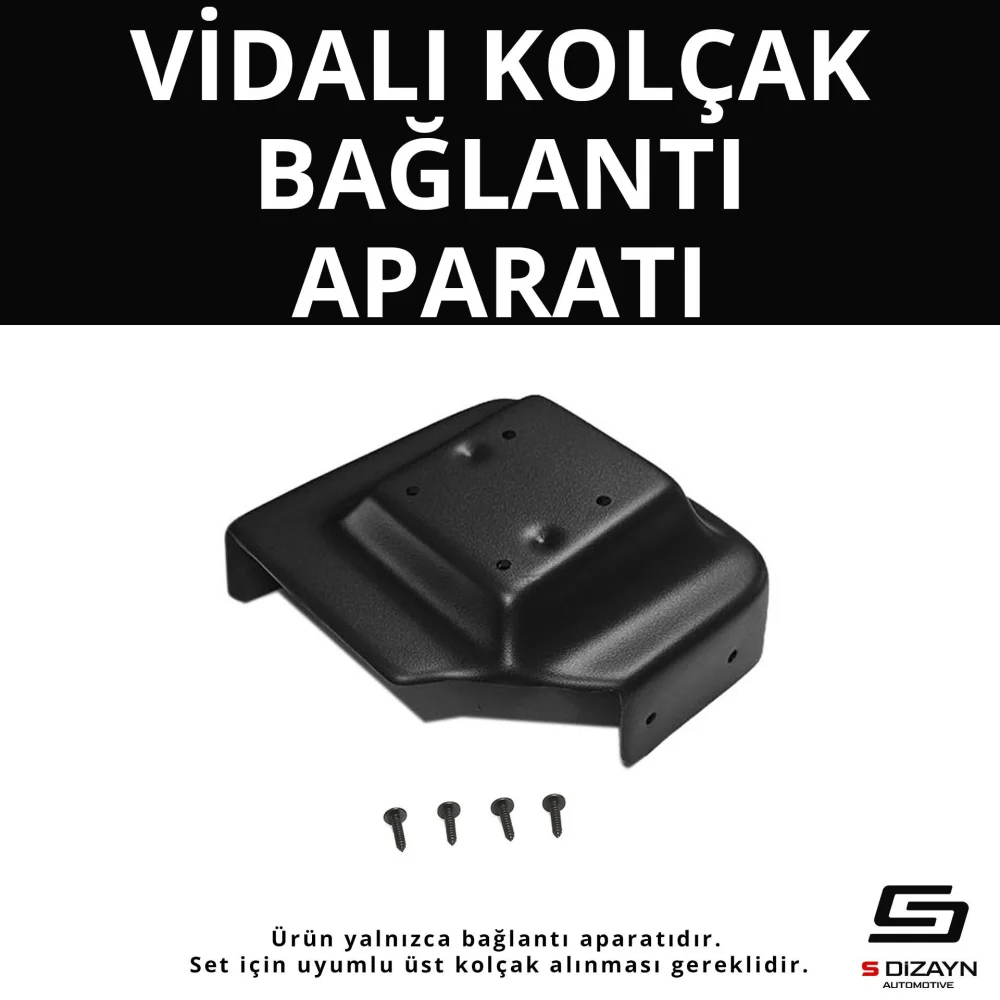 Drs Tuning Hyundai i20 ABS Vidalı Kol Dayama Kolçak Alt Adaptör 2014-2020 A+Kalite