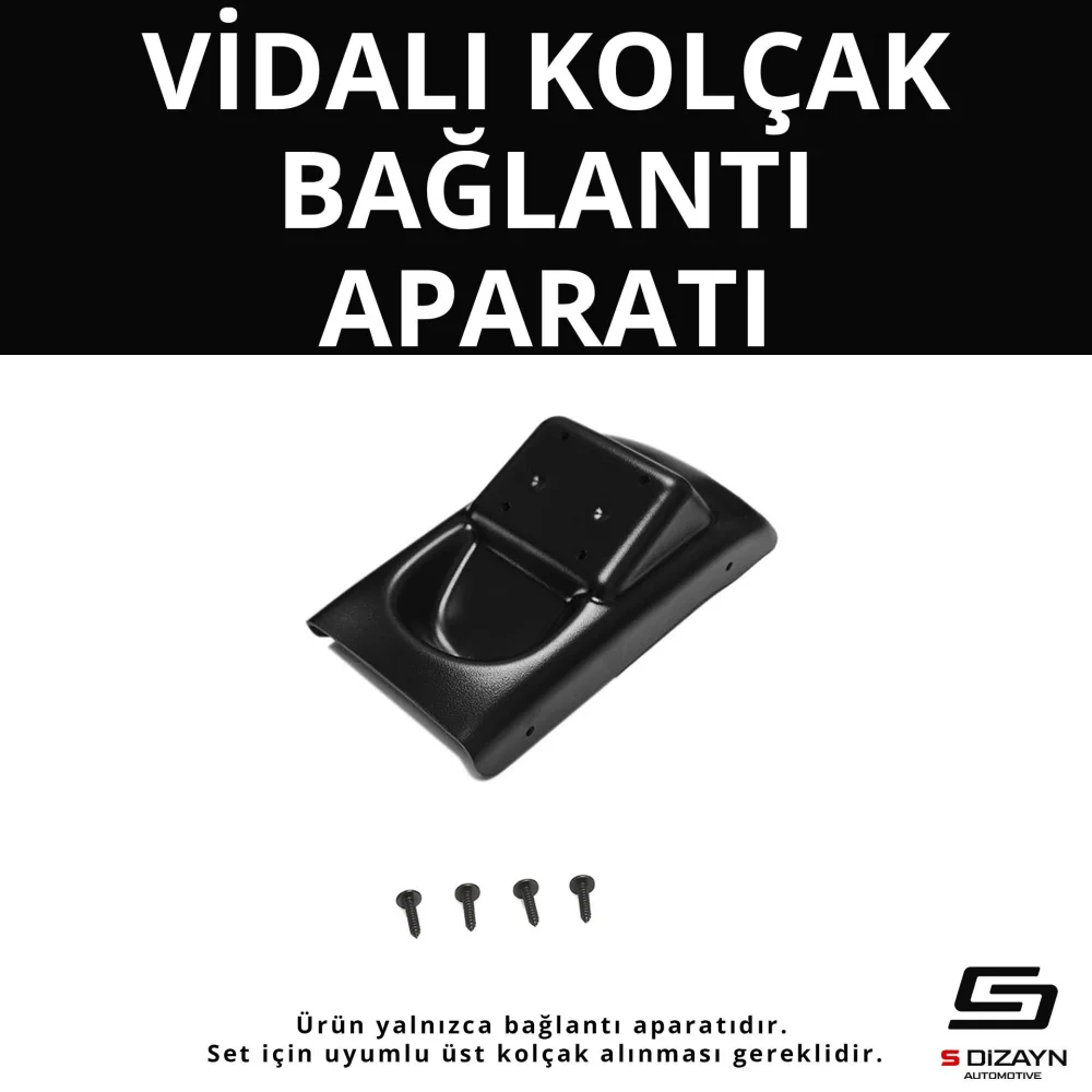 Drs Tuning Citroen C3 ABS Vidalı Kol Dayama Kolçak Alt Adaptör 2009-2016 A+Kalite