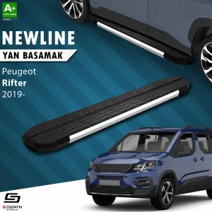 s-dizayn uyumlu Peugeot Rifter Uzun Şase NewLine Krom Yan Basamak 213 Cm 2019 Üzeri A+ Kalite modelleri DRS Tuning'de. Kaliteli malzeme, hızlı kargo ve güvenli