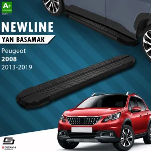Peugeot 2008 2013-2019 (A94) uyumlu NewLine Siyah Yan Basamak 173 Cm 2013-2019 A+ Kalite modelleri DRS Tuning'de. Kaliteli malzeme, hızlı kargo ve güvenli