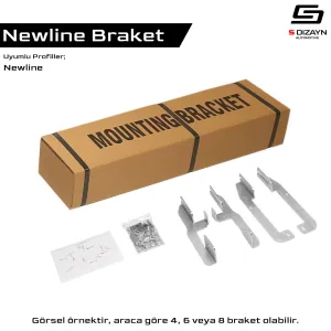 Vw Caddy 3 Newline Braket Seti 193 Cm, 223 Cm 2004-2020