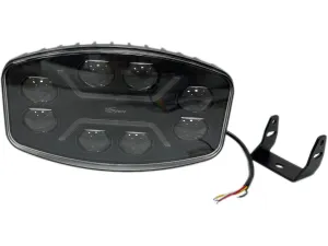 Offroad sis lambası 24.6 x 14 x 8.8cm beyaz-sarı gündüz ledli 12-36v adet / LASS362 thumb 3