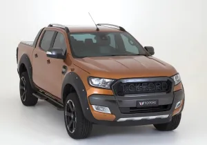 Ford Ranger T6 T7 T8 ile Uyumlu OEM Tavan Çıtası Siyah (İthal) thumb 3