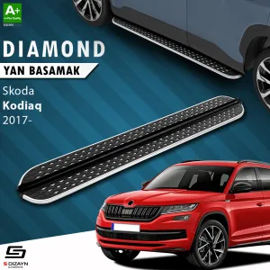 s-dizayn uyumlu Skoda Kodiaq Diamond Krom Yan Basamak 193 Cm 2017 Üzeri modelleri DRS Tuning'de. Kaliteli malzeme, hızlı kargo ve güvenli alışverişle hemen