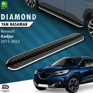 Renault Kadjar 2015-2022 (HA) uyumlu Diamond Krom Yan Basamak 173 Cm 2015-2022 modelleri DRS Tuning'de. Kaliteli malzeme, hızlı kargo ve güvenli alışverişle
