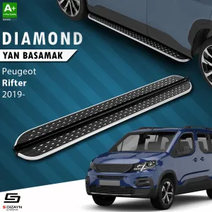 s-dizayn uyumlu Peugeot Rifter Diamond Krom Yan Basamak 203 Cm 2019 Üzeri modelleri DRS Tuning'de. Kaliteli malzeme, hızlı kargo ve güvenli alışverişle hemen