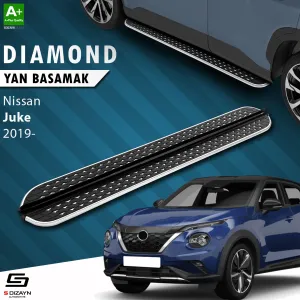Nissan Juke 2019-Günümüz (F16) uyumlu 2 Diamond Krom Yan Basamak 173 Cm 2019 Üzeri modelleri DRS Tuning'de. Kaliteli malzeme, hızlı kargo ve güvenli