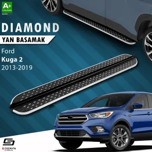 Ford Kuga 2012-2019 (C520) uyumlu 2 Diamond Krom Yan Basamak 183 Cm 2013-2019 modelleri DRS Tuning'de. Kaliteli malzeme, hızlı kargo ve güvenli alışverişle