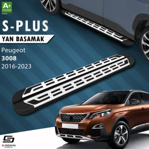 Peugeot 3008 2016-Günümüz (P84) uyumlu 2 S-Plus Gri Yan Basamak 183 Cm 2016-2023 modelleri DRS Tuning'de. Kaliteli malzeme, hızlı kargo ve güvenli alışverişle