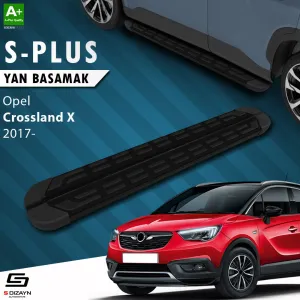 Opel Crossland 2017-2020 (Crossland X) uyumlu X S-Plus Siyah Yan Basamak 173 Cm 2017 Üzeri modelleri DRS Tuning'de. Kaliteli malzeme, hızlı kargo ve güvenli