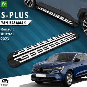Renault Austral 2022-Günümüz (RHN) uyumlu S-Plus Gri Yan Basamak 183 Cm Etekli 2023 Üzeri modelleri DRS Tuning'de. Kaliteli malzeme, hızlı kargo ve güvenli