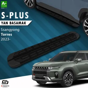 Ssangyong Torres S-Plus Siyah Yan Basamak 183 Cm 2023 Üzeri