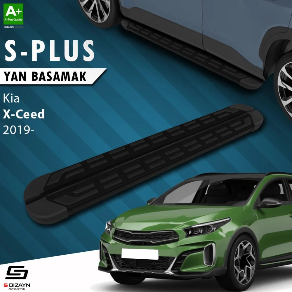 S-Dizayn Kia XCeed S-Plus Siyah Yan Basamak 183 Cm 2019 Üzeri