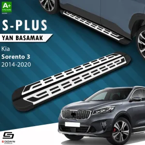 Kia Sorento 2014-2020 (UM) uyumlu 3 S-Plus Gri Yan Basamak 183 Cm 2014-2020 modelleri DRS Tuning'de. Kaliteli malzeme, hızlı kargo ve güvenli alışverişle hemen