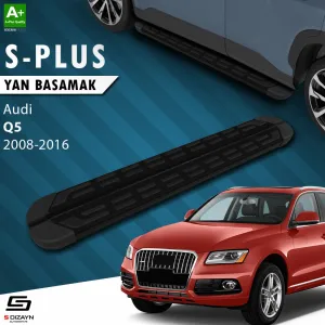 Audi Q5 2008-2017 (8R) uyumlu S-Plus Siyah Yan Basamak 183 Cm 2008-2016 modelleri DRS Tuning'de. Kaliteli malzeme, hızlı kargo ve güvenli alışverişle hemen