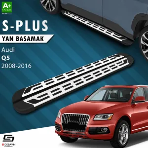 Audi Q5 2008-2017 (8R) uyumlu S-Plus Gri Yan Basamak 183 Cm 2008-2016 modelleri DRS Tuning'de. Kaliteli malzeme, hızlı kargo ve güvenli alışverişle hemen
