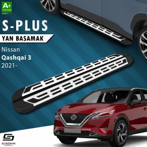 Nissan Qashqai 2021-Günümüz (J12) uyumlu 3 S-Plus Gri Yan Basamak 173 Cm Etekli 2021 Üzeri modelleri DRS Tuning'de. Kaliteli malzeme, hızlı kargo ve güvenli