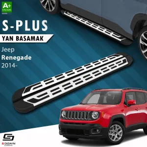 Jeep Renegade 2014-Günümüz (BU) uyumlu S-Plus Gri Yan Basamak 173 Cm Etekli 2014 Üzeri modelleri DRS Tuning'de. Kaliteli malzeme, hızlı kargo ve güvenli