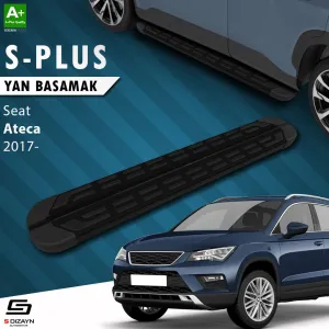 Seat Ateca 2017-Günümüz uyumlu S-Plus Siyah Yan Basamak 173 Cm 2017 Üzeri modelleri DRS Tuning'de. Kaliteli malzeme, hızlı kargo ve güvenli alışverişle hemen