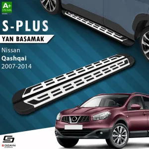 Nissan Qashqai 2006-2013 (J10) uyumlu S-Plus Gri Yan Basamak 173 Cm 2007-2014 modelleri DRS Tuning'de. Kaliteli malzeme, hızlı kargo ve güvenli alışverişle