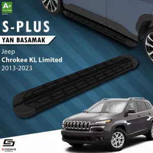 Jeep Cherokee 2013-2023 (KL) uyumlu KL S-Plus Siyah Yan Basamak 173 Cm 2013-2023 modelleri DRS Tuning'de. Kaliteli malzeme, hızlı kargo ve güvenli alışverişle