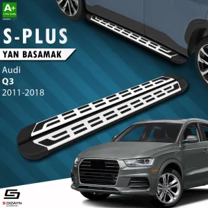 Audi Q3 2011-2018 (8U) uyumlu 8U S-Plus Gri Yan Basamak 173 Cm 2011-2018 modelleri DRS Tuning'de. Kaliteli malzeme, hızlı kargo ve güvenli alışverişle hemen
