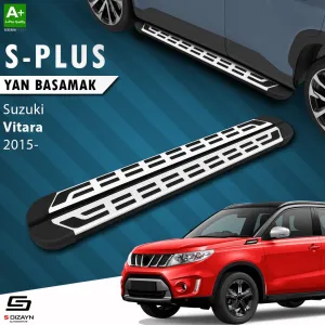 Suzuki Vitara 2015-Günümüz (LY) uyumlu 4 S-Plus Gri Yan Basamak 163 Cm 2015 Üzeri modelleri DRS Tuning'de. Kaliteli malzeme, hızlı kargo ve güvenli alışverişle