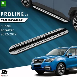 Subaru Forester 2012-2018 (SJ) uyumlu 4 OEM Still Pro V2 Aluminyum Yan Basamak 183 Cm 2012-2019 modelleri DRS Tuning'de. Kaliteli malzeme, hızlı kargo ve