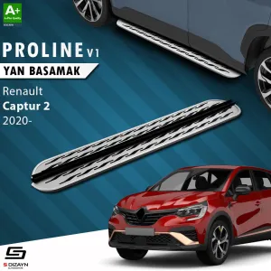 s-dizayn uyumlu Renault Captur 2 OEM Still Pro V2 Aluminyum Yan Basamak 183 Cm 2020 Üzeri modelleri DRS Tuning'de. Kaliteli malzeme, hızlı kargo ve güvenli