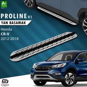 Honda CR-V 2011-2016 (RM) uyumlu 4 OEM Still Pro V2 Aluminyum Yan Basamak 173 Cm 2012-2018 modelleri DRS Tuning'de. Kaliteli malzeme, hızlı kargo ve güvenli