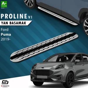 S-Dizayn Ford Puma OEM Still Pro V2 Aluminyum Yan Basamak 173 Cm 2019 Üzeri thumb 1