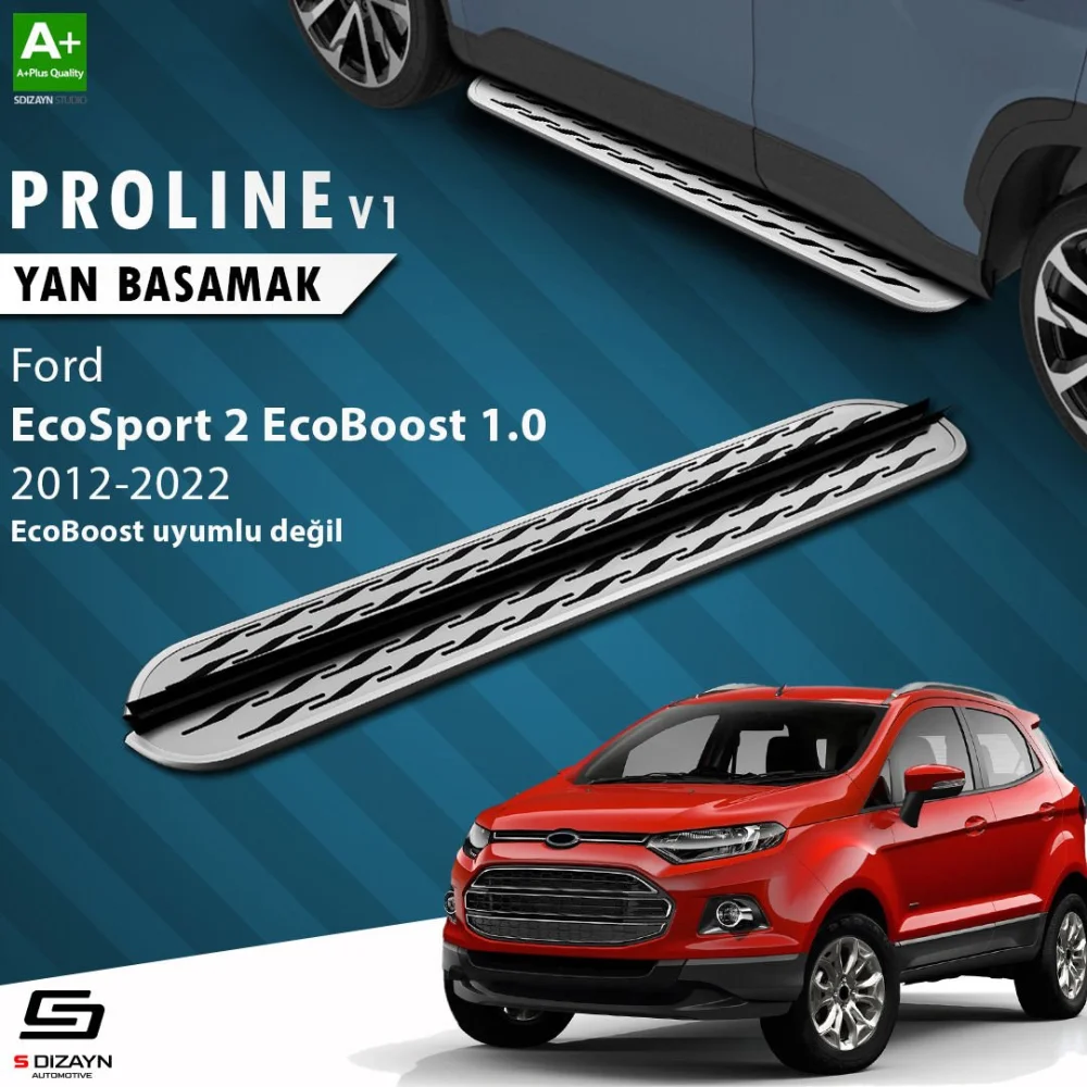 EcoSport 2 OEM Still Pro V2 Aluminyum Yan Basamak 173 Cm 2018-2022