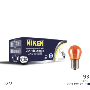 Niken uyumlu 12V 93 Ampul Amber BA15S 10 LU modelleri DRS Tuning'de. Kaliteli malzeme, hızlı kargo ve güvenli alışverişle hemen inceleyin.