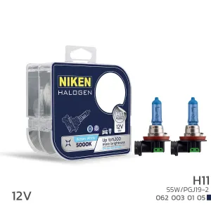 Niken uyumlu 12V H11 55W Beyaz Işık Ampul PG319-2 5000K modelleri DRS Tuning'de. Kaliteli malzeme, hızlı kargo ve güvenli alışverişle hemen inceleyin.