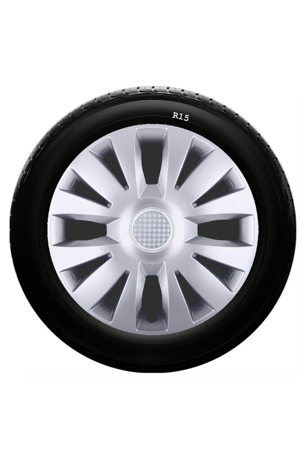 Seat Uyumlu 15 Inç Kırılmaz SKS Jant Kapağı 1 Takım 4 Adet No:324