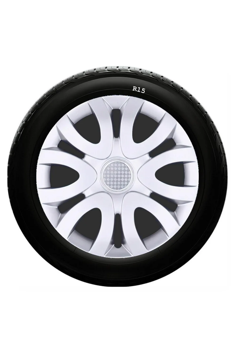 Seat Uyumlu 15 Inc Kırılmaz SKS Jant Kapağı 1 Takım 4 Adet No:330