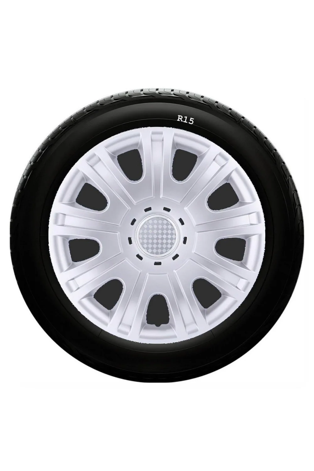 Seat Uyumlu 15 Inc Kırılmaz SKS Jant Kapağı 1 Takım 4 Adet No:319