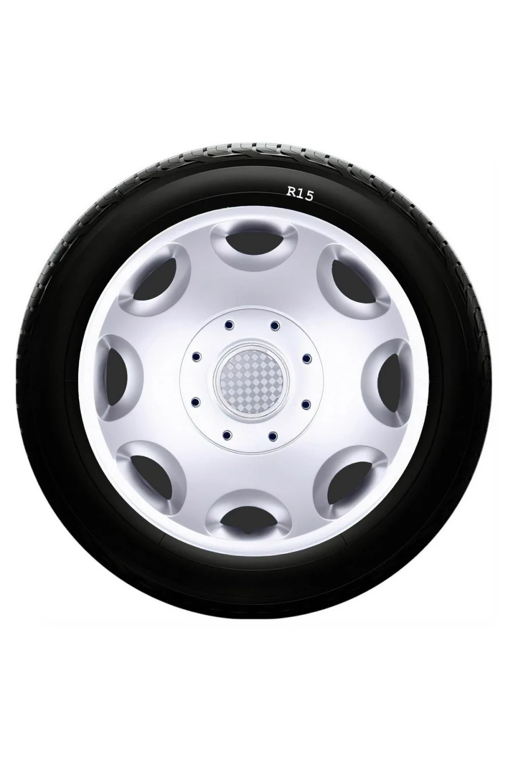 Seat Uyumlu 15 Inc Kırılmaz SKS Jant Kapağı 1 Takım 4 Adet No:300