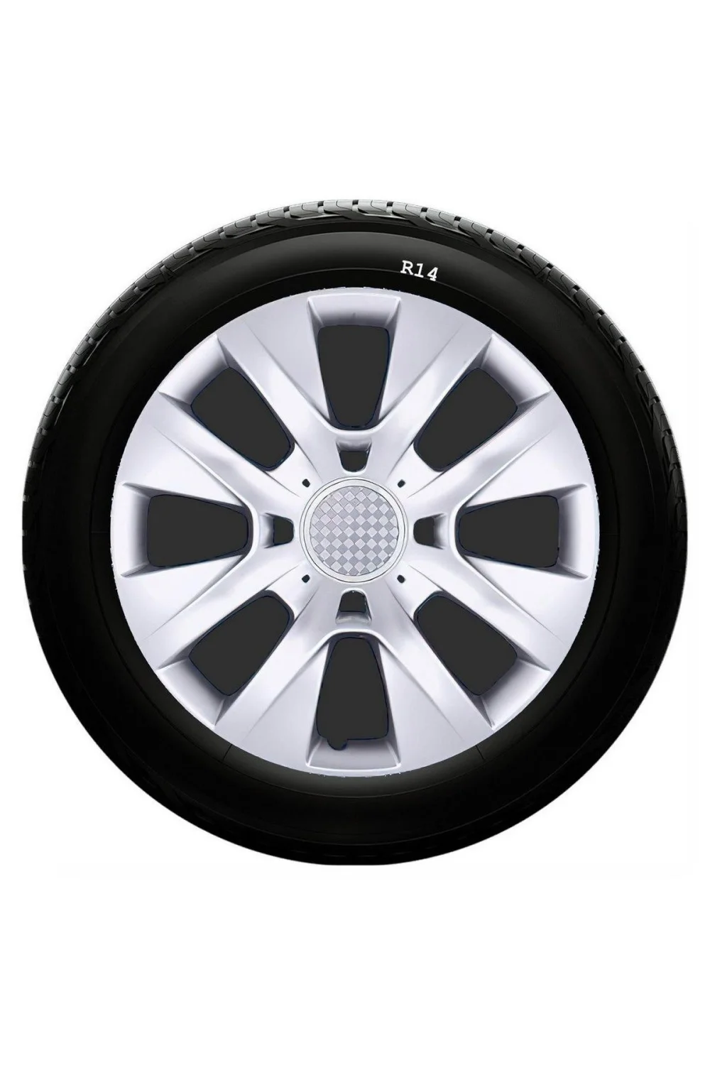 Seat Uyumlu 14 Inc Kırılmaz SKS Jant Kapağı 1 Takım 4 Adet No:225
