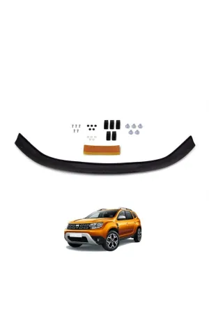 Dacia Duster 2018 2019 2020 2021 2022 Ön Kaput Koruyucu Rüzgarlığı - Görsel 2
