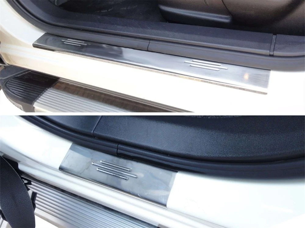 Nissan Qashqai J10 Kapı Eşiği (+2) 4 Prç Krom 2007-2013