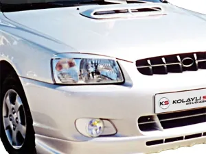 Hyundai Accent 1999-2005 (LC) uyumlu LC Far Kaşı 2 Prç Fiber 2000-2003 modelleri DRS Tuning'de. Kaliteli malzeme, hızlı kargo ve güvenli alışverişle hemen