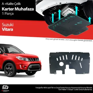 Drs Tuning Suzuki Vitara Çelik Karter Muhafaza Koruma 2019 Üzeri A+ Kalite