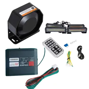 oto uzay uyumlu 17 çakar fonksiyonlu 300w siren 4 çakarlı kırmızı-mavi-beyaz / SSSR55 modelleri Oto Aksesuar Shop'de. Kaliteli malzeme, hızlı kargo ve güvenli