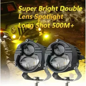 oto uzay uyumlu Offroad sis lambası sarı beyaz 25W+25W 12-60V set 6.8x6.8x7cm / LASS388 modelleri DRS Tuning'de. Kaliteli malzeme, hızlı kargo ve güvenli