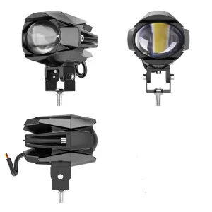 Offroad sis lambası sarı beyaz 18W+18W 12-60V set 7x8.7x8.3cm  /  LASS387 thumb 3